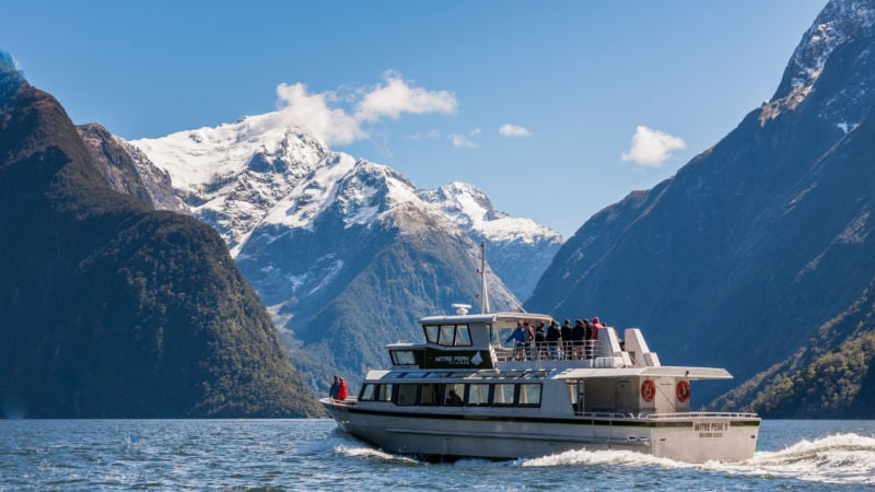 Join Mitre Peak cruises for the experience of a lifetime and discover the world-renowned beauty of Milford Sound